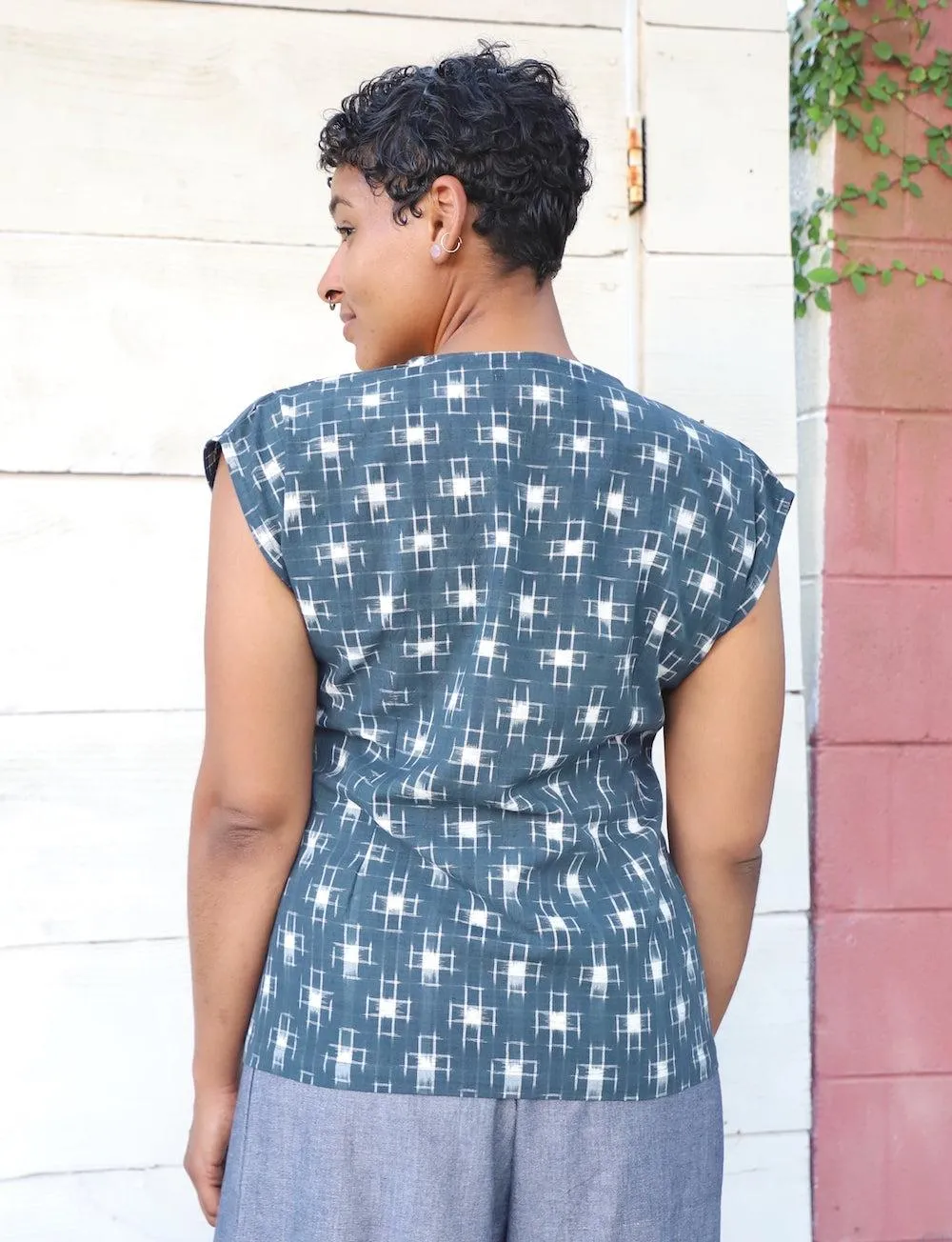 Anniki Button Top