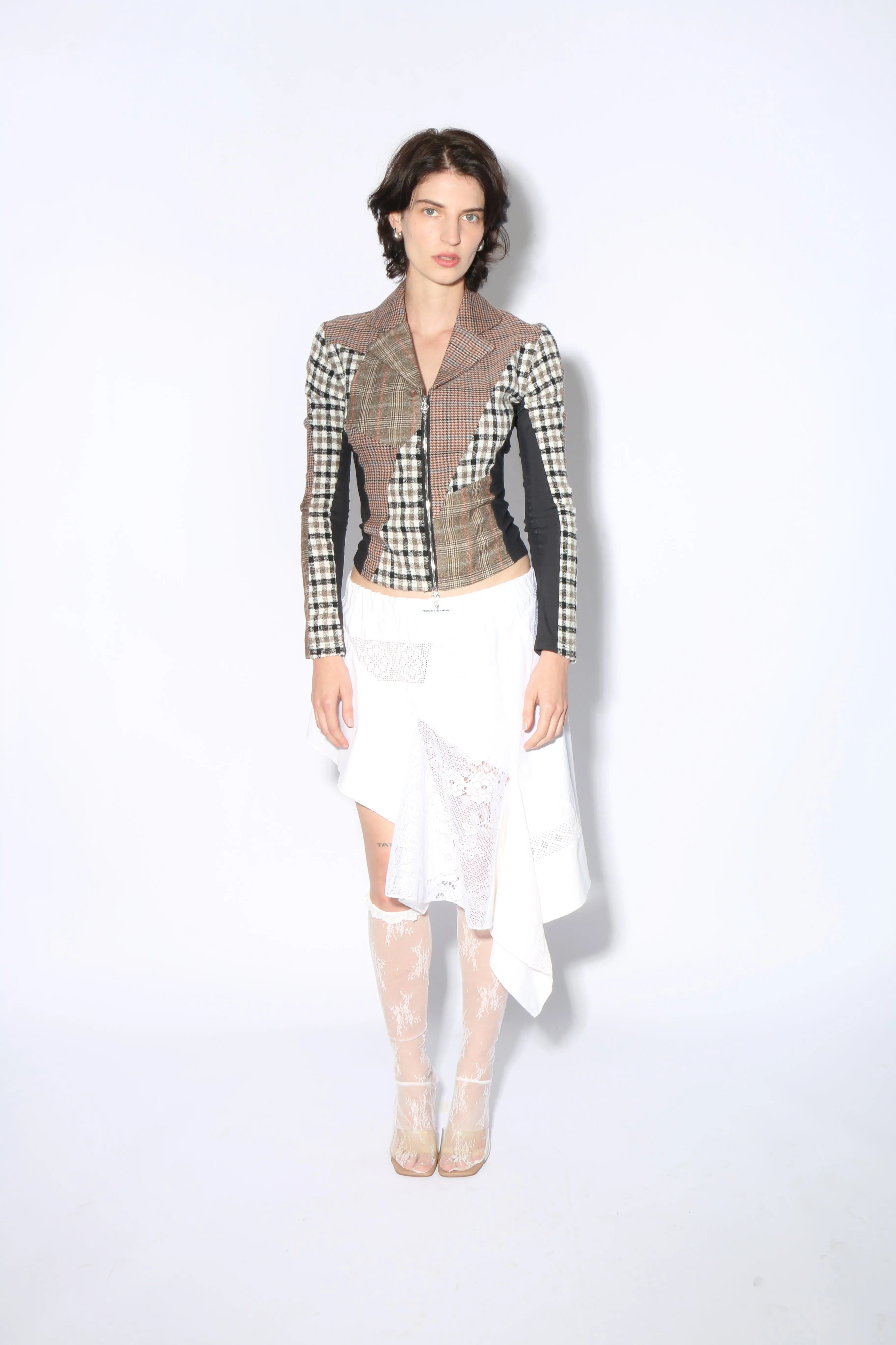 Brown Tartan Kate Blazer