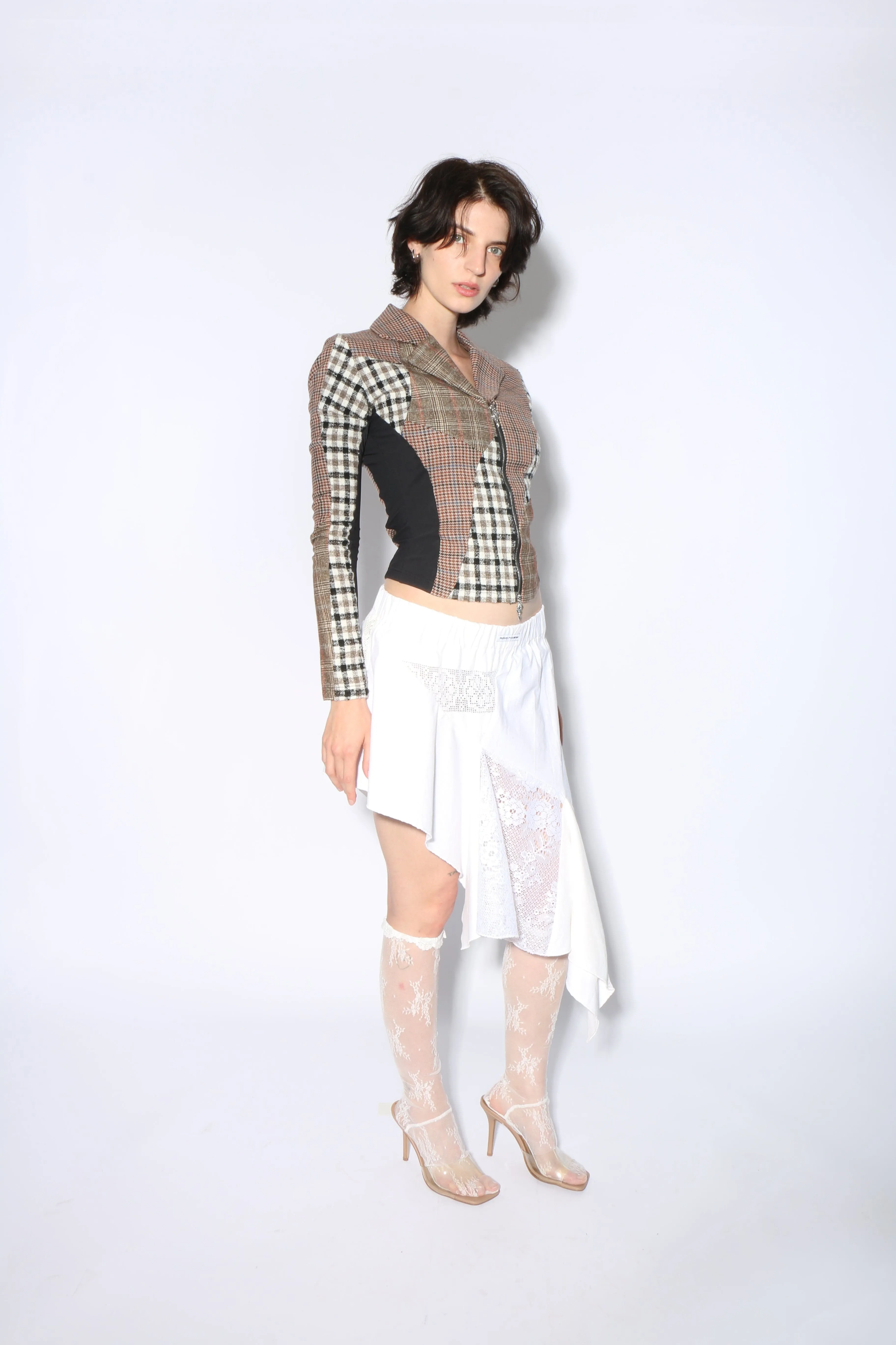 Brown Tartan Kate Blazer