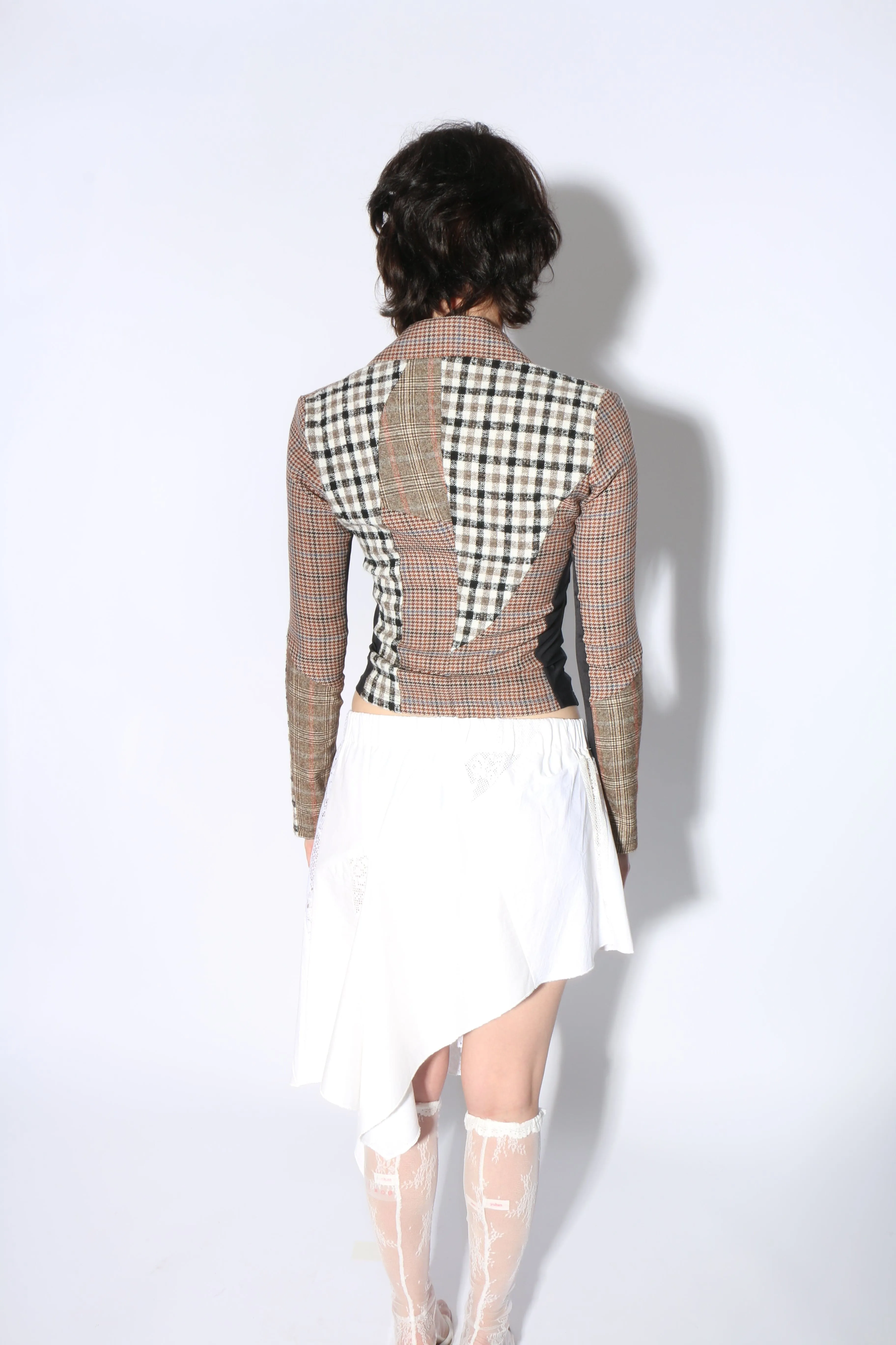 Brown Tartan Kate Blazer