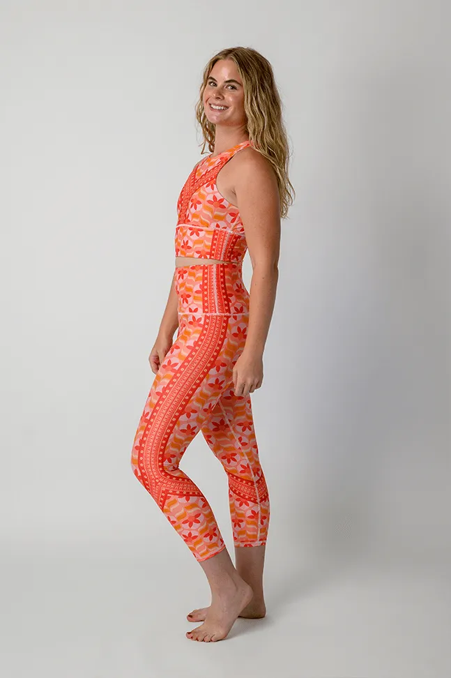 Free Range Sports Bra - Peach Out