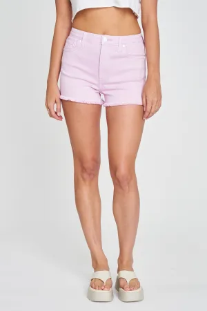 Lulu High Rise Short - Lilac