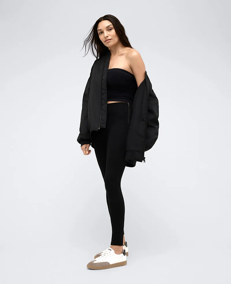 Pull On Welt Pocket Compression Legging