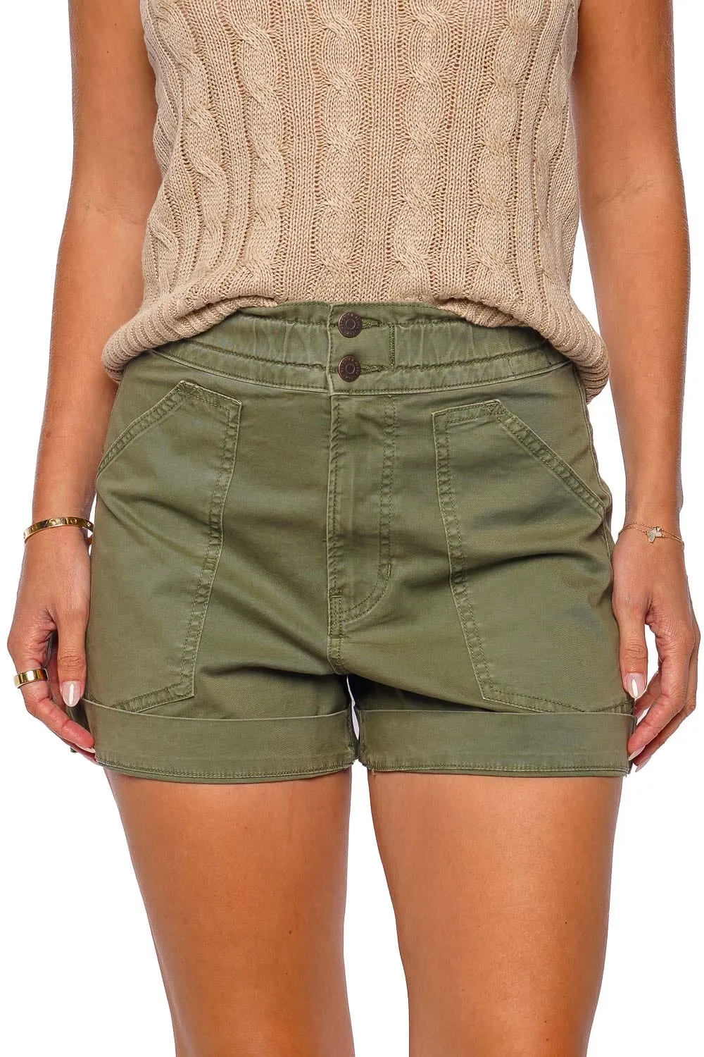 Salma Twill High Rise Short