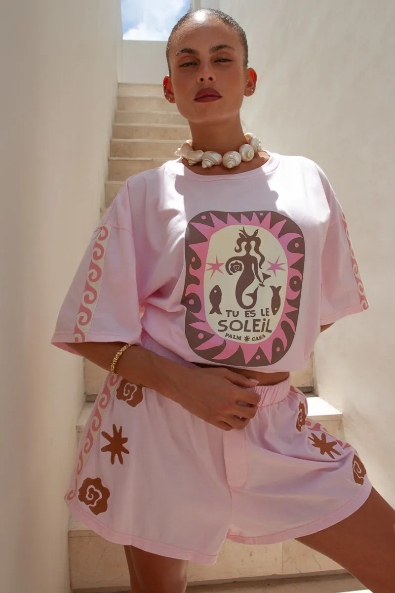 Sol Shorts- Pink