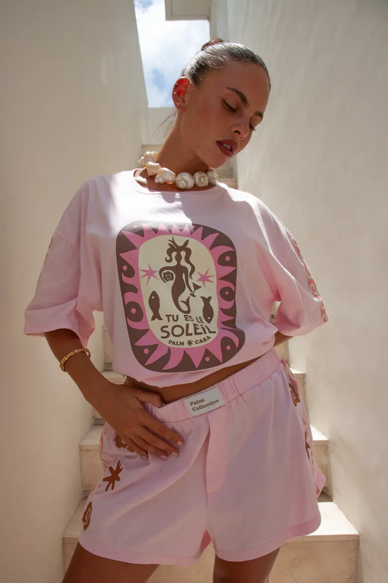 Sol Shorts- Pink