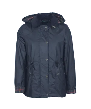 W307 - Women's Breathable/Waterproof Wax Jacket - NAVY