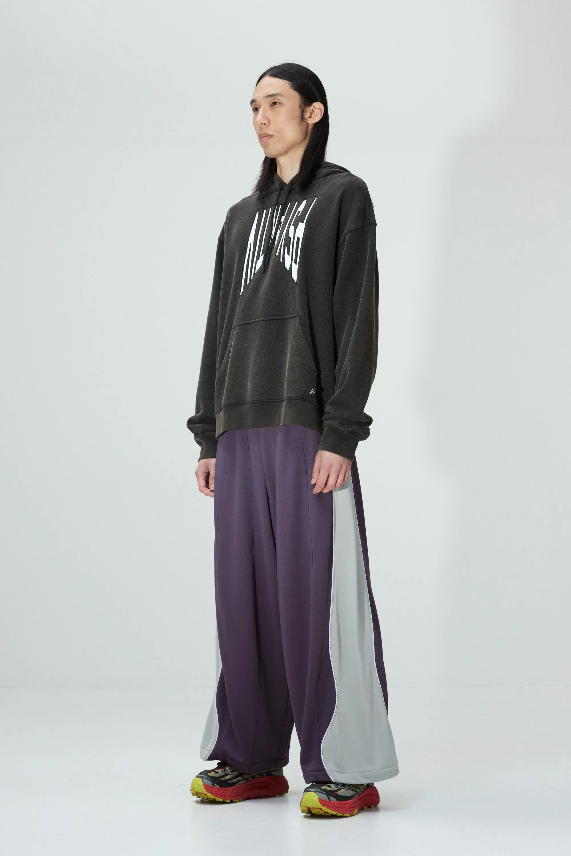 WTTC CONTRAST POSEIDON WIDE LEG TRACK PANT