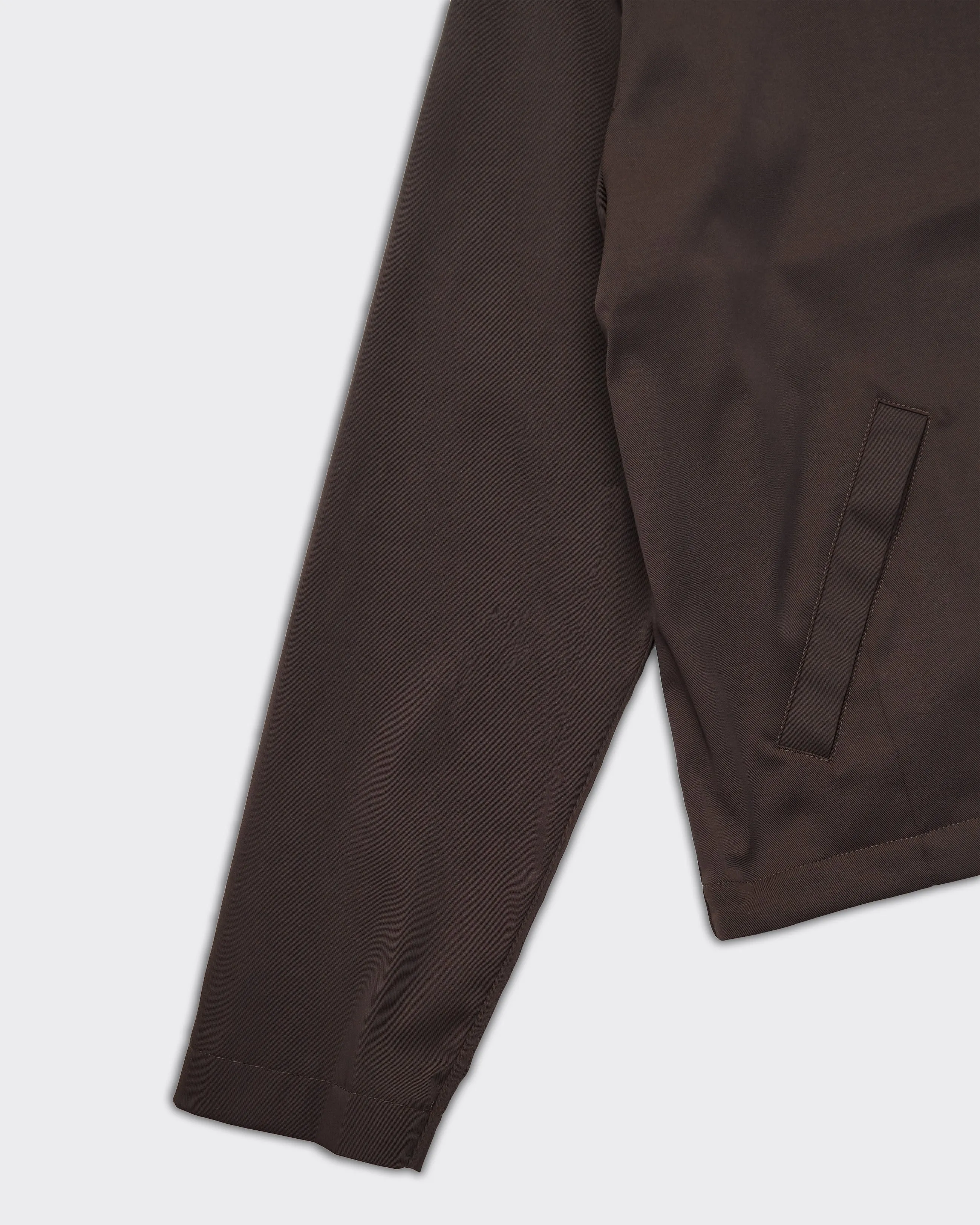 Zip Up Jacket Marrone