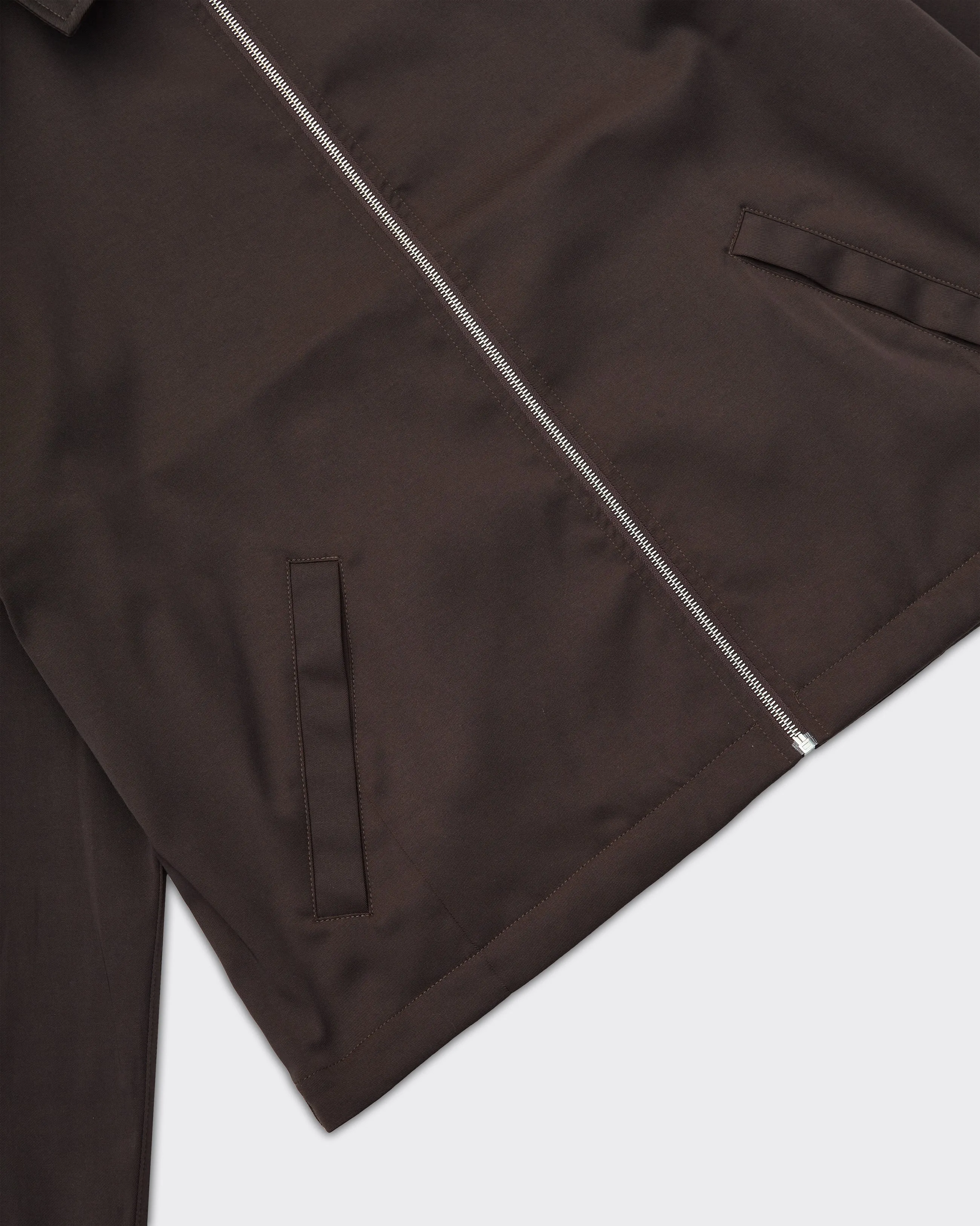 Zip Up Jacket Marrone