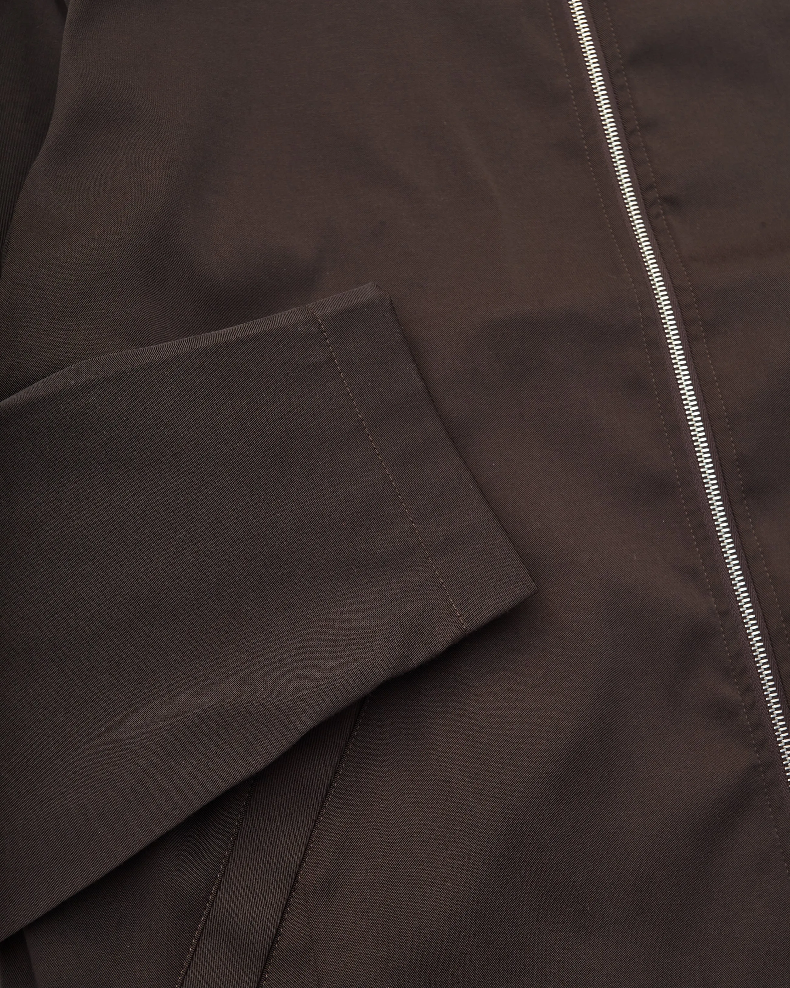 Zip Up Jacket Marrone